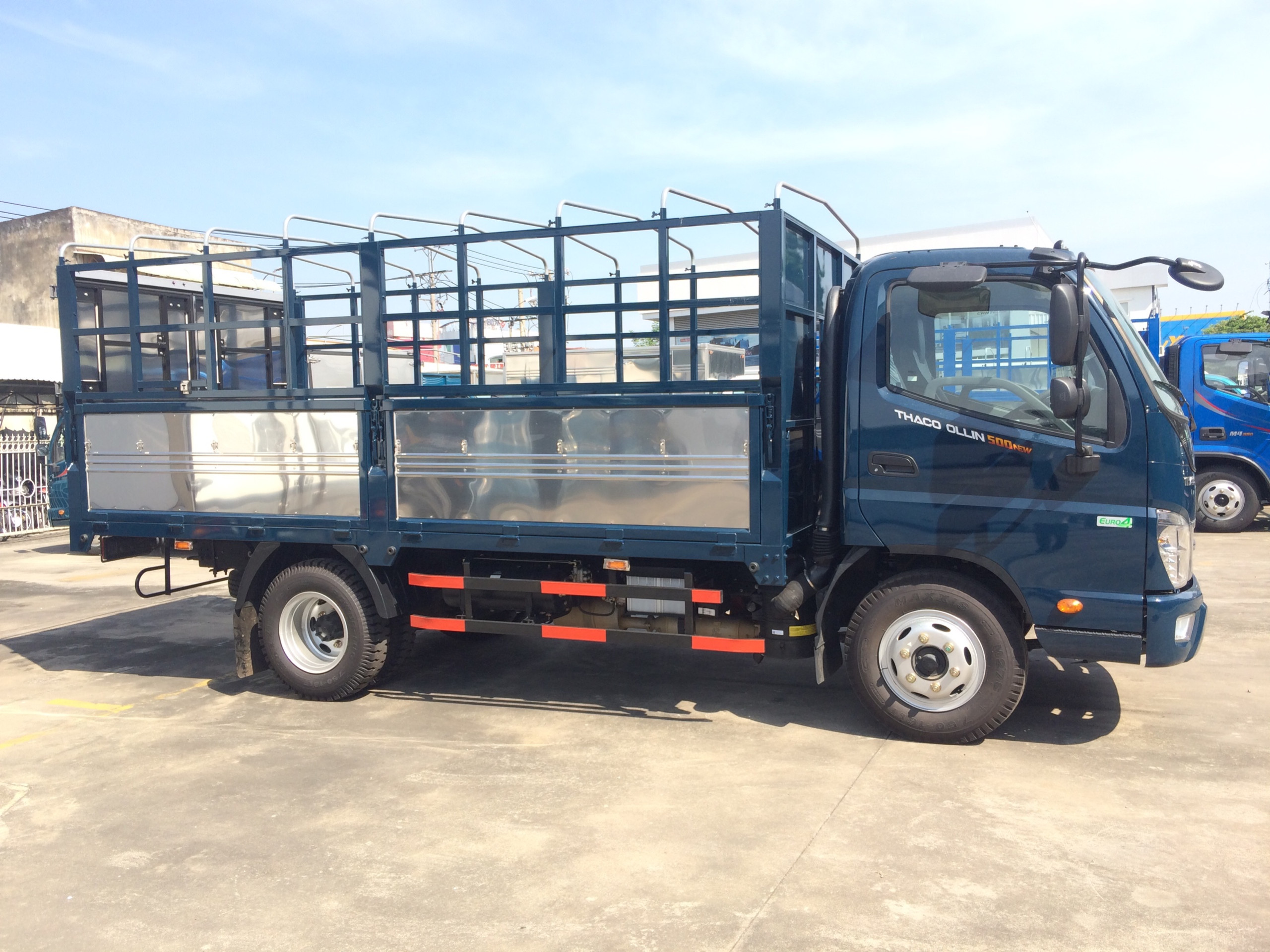 Xe tải Thaco Ollin 800B cũ 8 tấn thùng dài  Xe tải SG